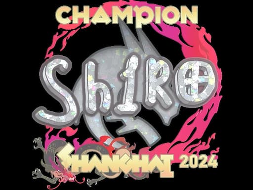 Sticker | sh1ro (Glitter, Champion) | Shanghai 2024