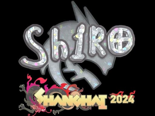 Sticker | sh1ro (Glitter) | Shanghai 2024