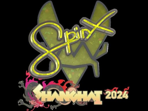 Sticker | Spinx (Glitter) | Shanghai 2024