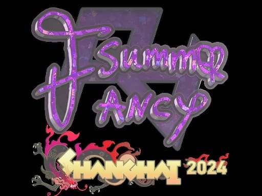 Sticker | Summer (Glitter) | Shanghai 2024