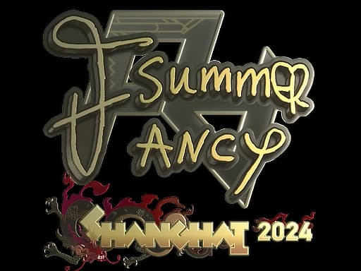 Sticker | Summer (Gold) | Shanghai 2024