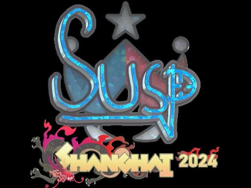 Sticker | susp (Glitter) | Shanghai 2024