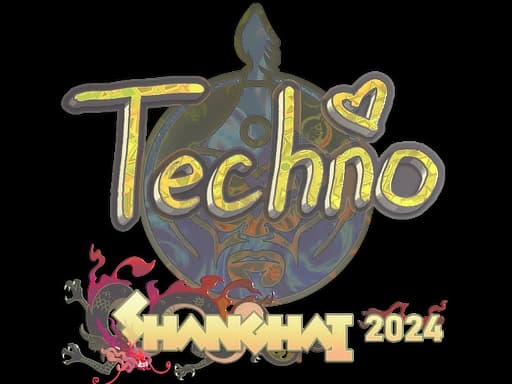 Sticker | Techno4K (Holo) | Shanghai 2024