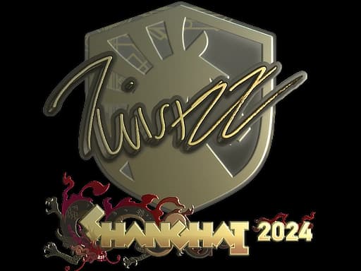 Sticker | Twistzz (Gold) | Shanghai 2024