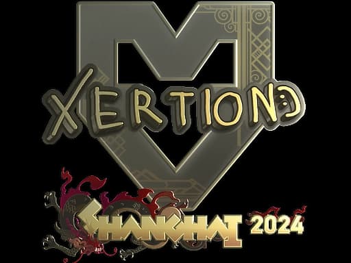 Sticker | xertioN (Gold) | Shanghai 2024