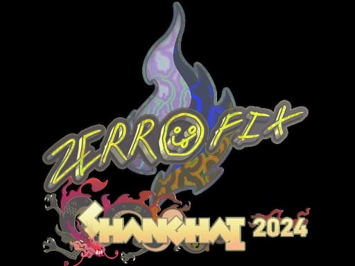 Sticker | zeRRoFIX (Holo) | Shanghai 2024