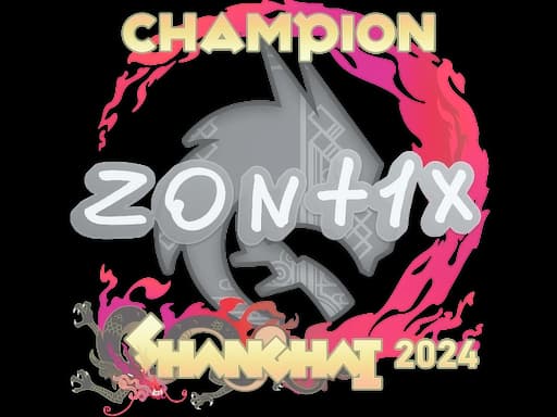 Sticker | zont1x (Champion) | Shanghai 2024