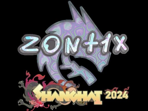 Sticker | zont1x (Holo) | Shanghai 2024