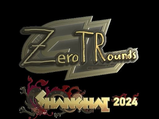 Sticker | ztr (Gold) | Shanghai 2024