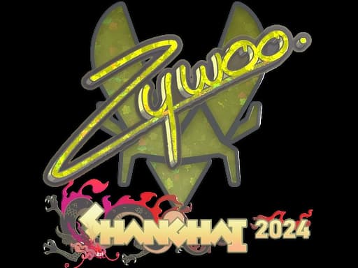 Sticker | ZywOo (Glitter) | Shanghai 2024