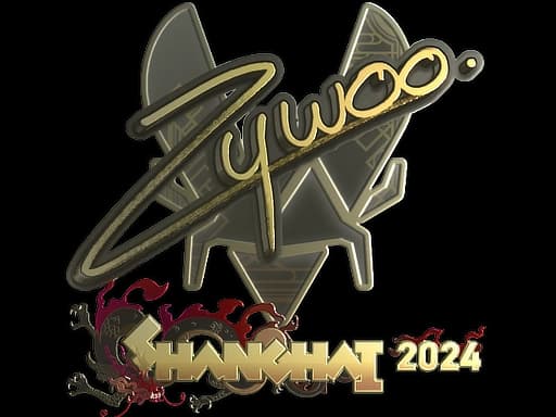 Sticker | ZywOo (Gold) | Shanghai 2024