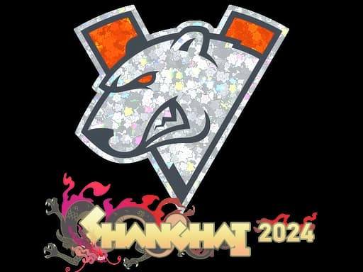 Sticker | Virtus.pro (Glitter) | Shanghai 2024