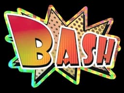 Sticker | Bash (Holo)