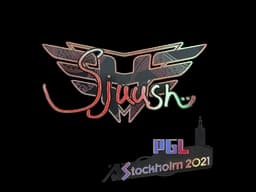 Sticker | sjuush (Holo) | Stockholm 2021